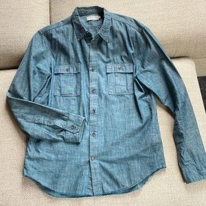 Blue Jean shirt by Vince M